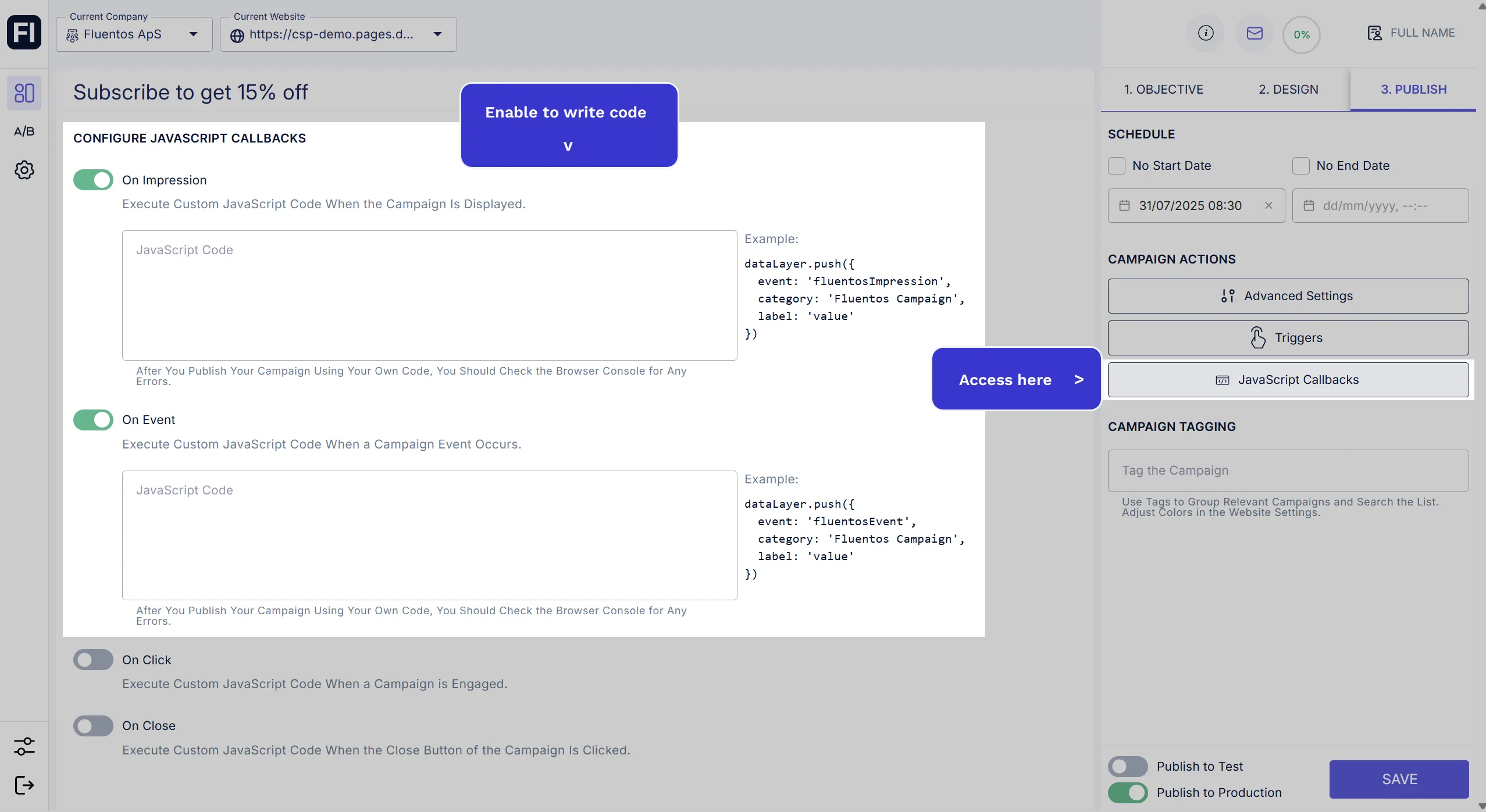 JavaScript Callbacks