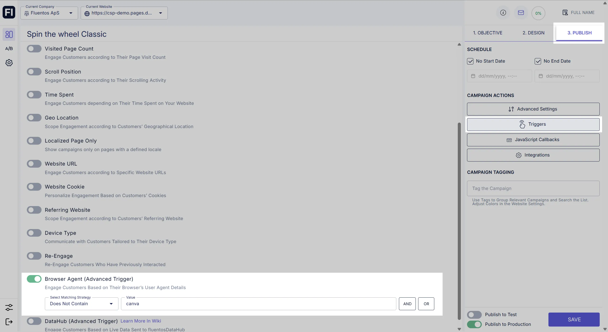 Browser Agent Trigger