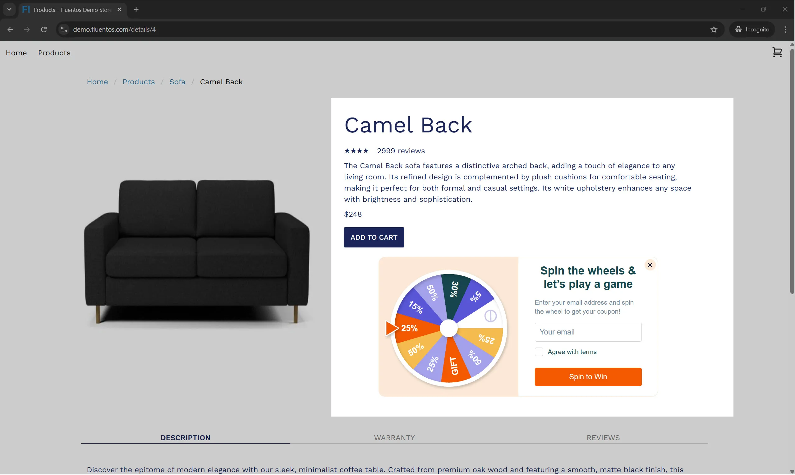 embedded display demo