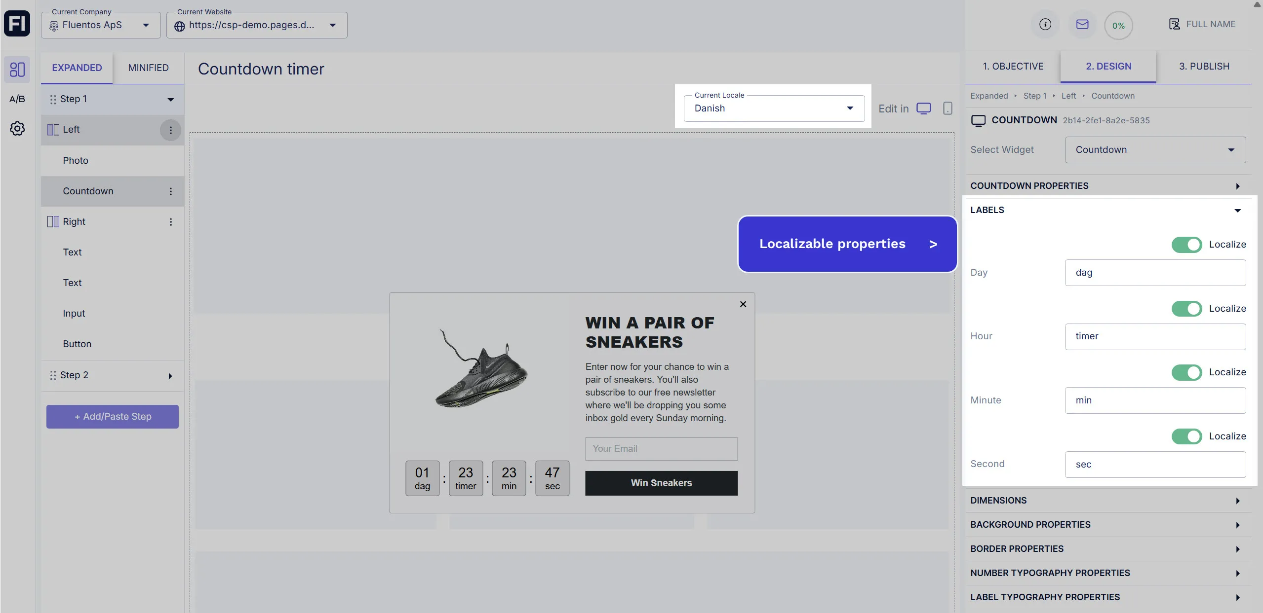 Localizable Properties