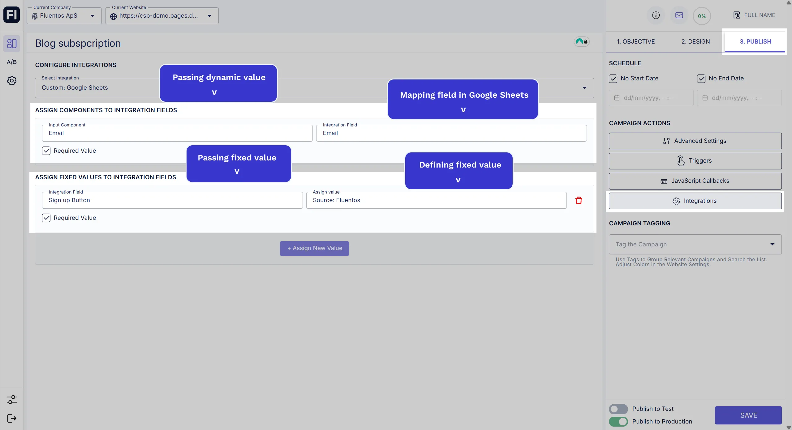 Example Integration