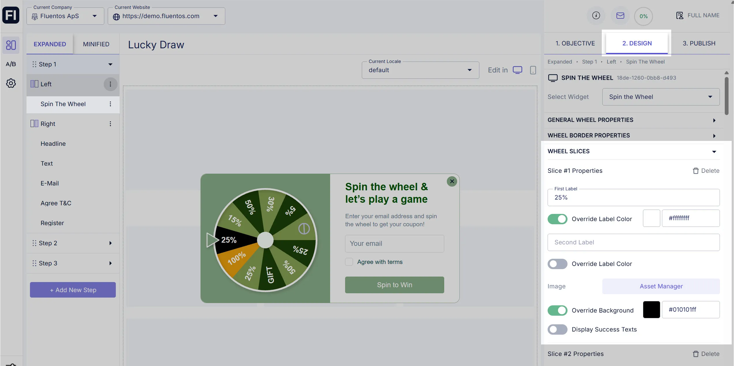 Styling Wheel Slices