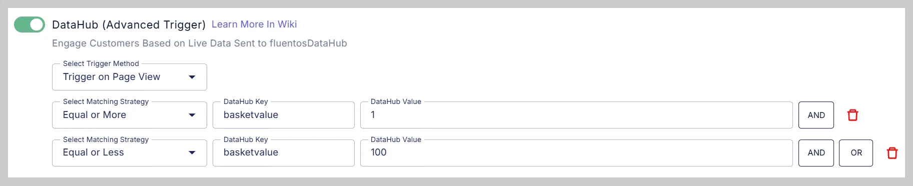 Trigger on Page View